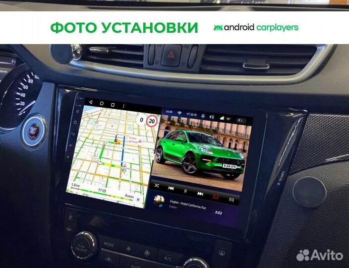 Штатная магнитола на android для Nissan