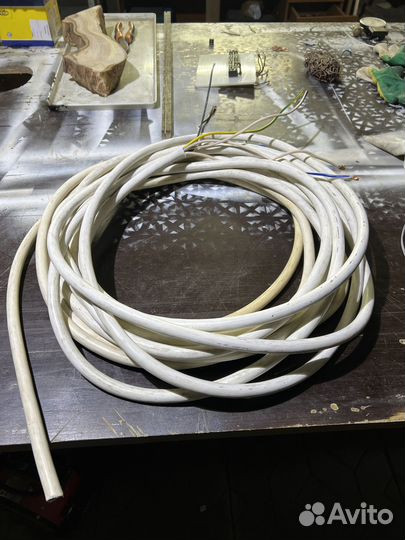 Кабель пвс 5x6 14м