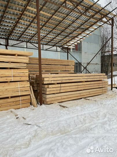 Доска обрезная 50х100х6000мм с доставкой