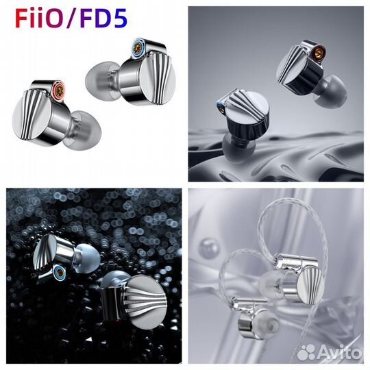Наушники FiiO FD5 класса Hi-res динамические