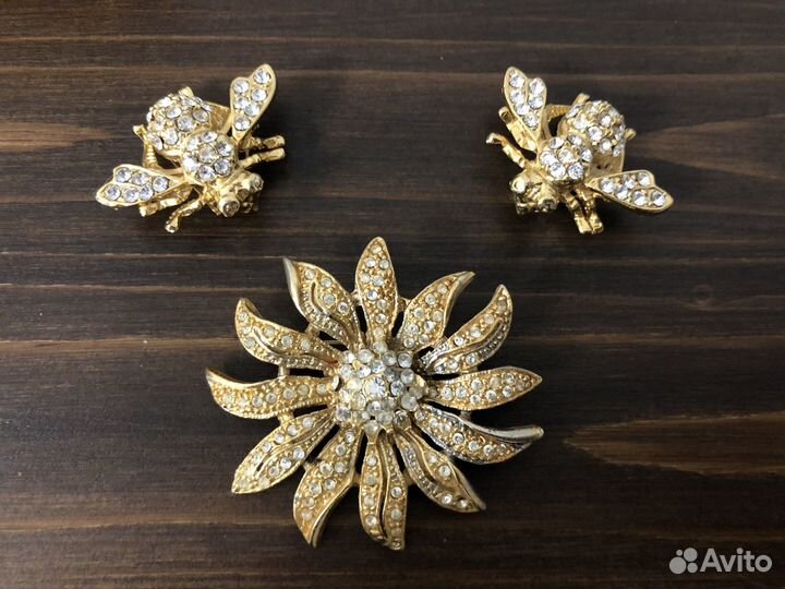 Винтажные броши - украшения Винтаж