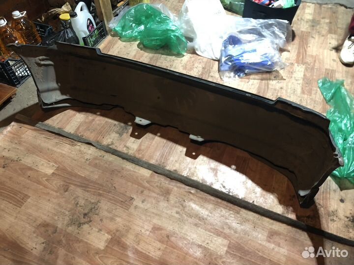 Бампер с губой civic 6 hatch