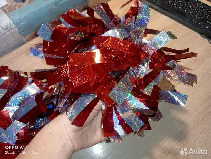 Помпоны для черлидинга и танцев