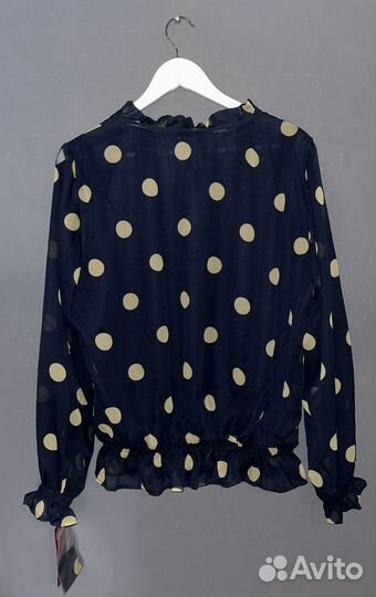 Блузка женская темно-синяя 54 56 размера