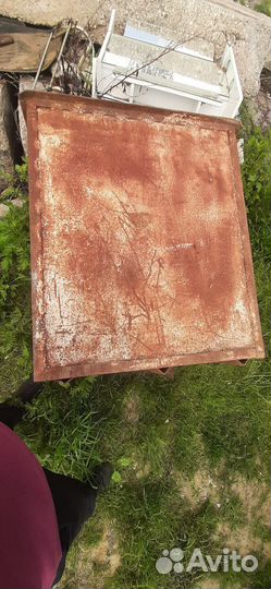 Мусорный контейнер металлический 0.75