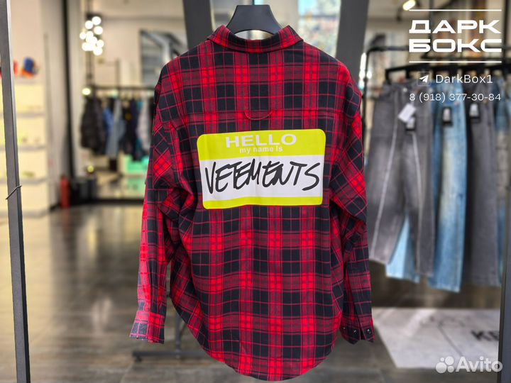 Рубашка Vetements