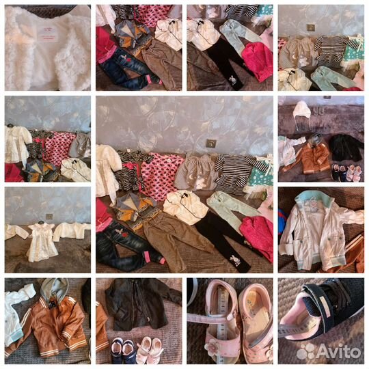 Пакет одежды на девочку 98-116