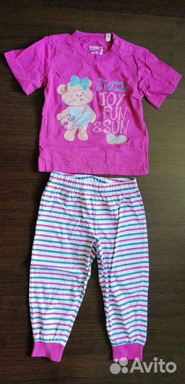 Пижамы / комплекты для девочки 86 - 92 р-р