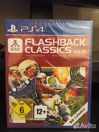 Игра для PS4 Sony Atari Flashback Classics Vol.2