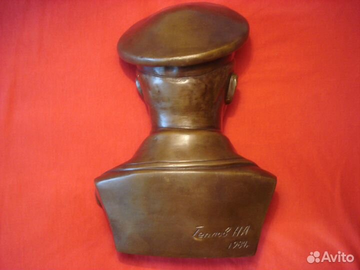 Дзержинский в фуражке Бронза Феликс СССР Ркка Рыца