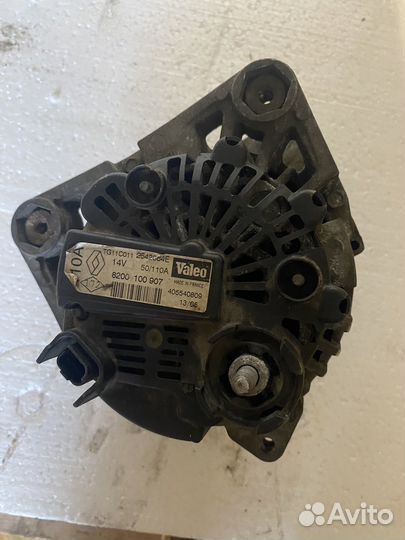 Генератор renault megane 2