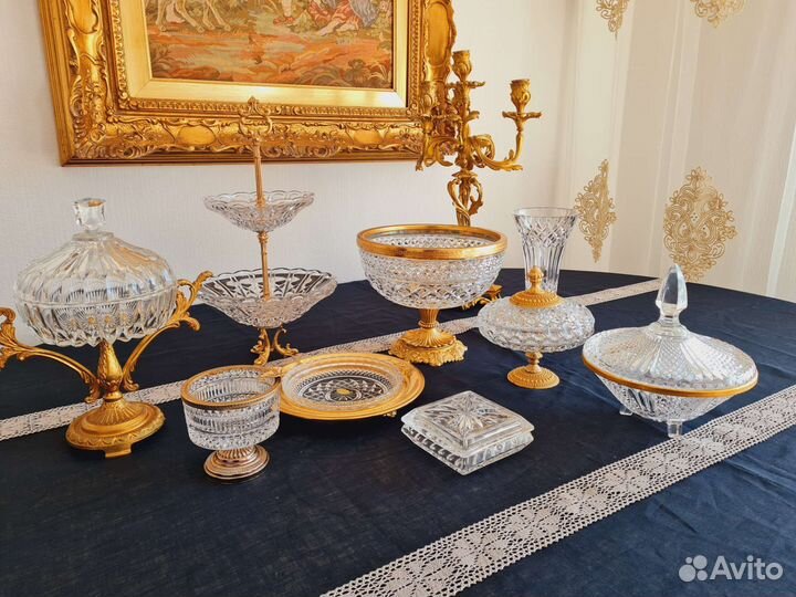 Хрусталь,посуда гдр,сервиз