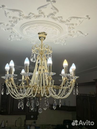 Люстра хрустальная