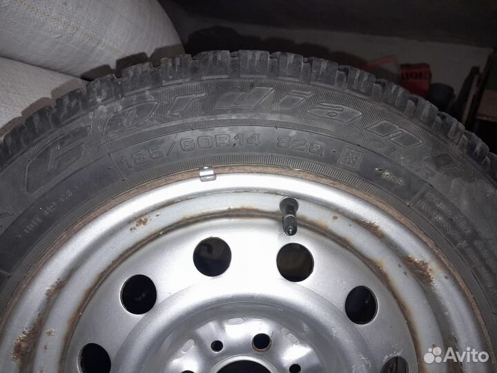 Зимняя резина r 14 на ваз бу