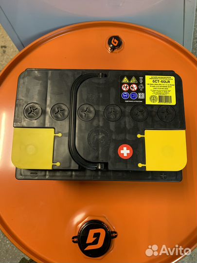 Аккумулятор 60 A/h Tyumen Battery обратная полярно