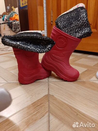 Сапоги из эва для девочек