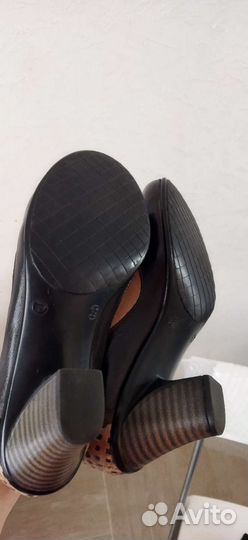 Туфли кожаные 39