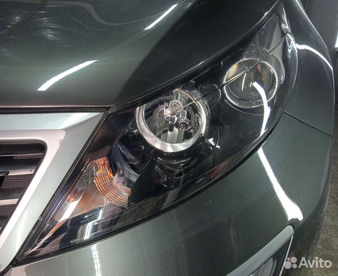 Полировка фар, покрытие лаком