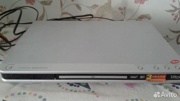 DVD плеер Vitek vt-4072sr без пульта