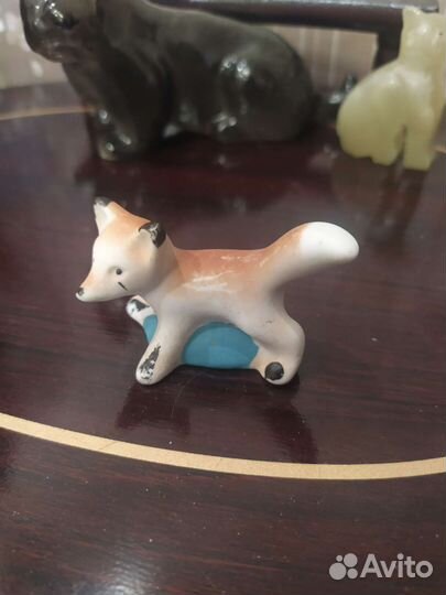Статуэтки старая Гжель, антикварная