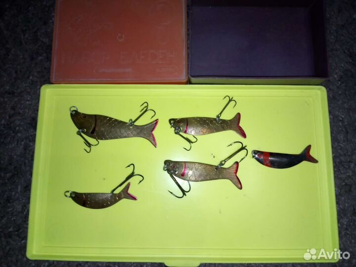 Снасти, блесны, катушки СССР