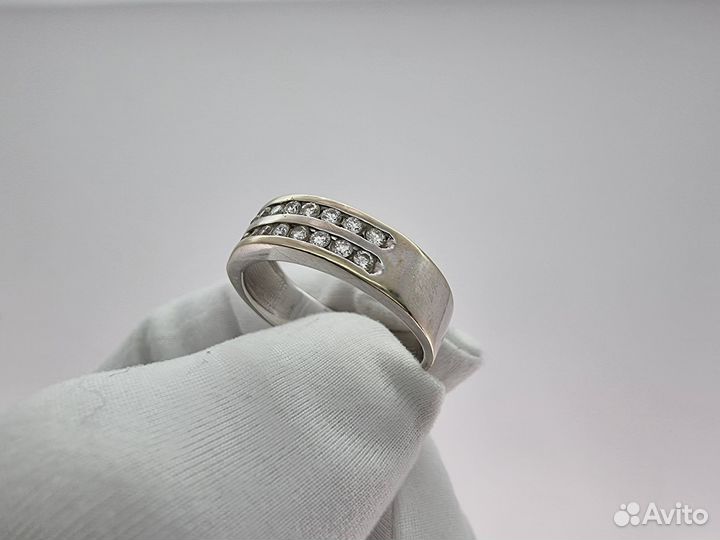 Золотое Кольцо 585 пробы с бриллиантами. Рассрочка