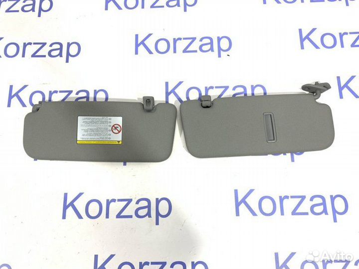 Козырек солнцезащитный Hyundai Solaris RB