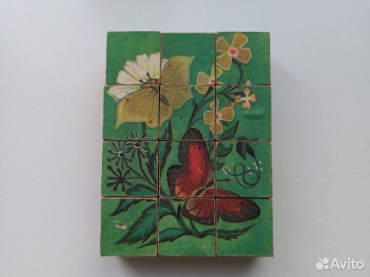 Детские кубики СССР