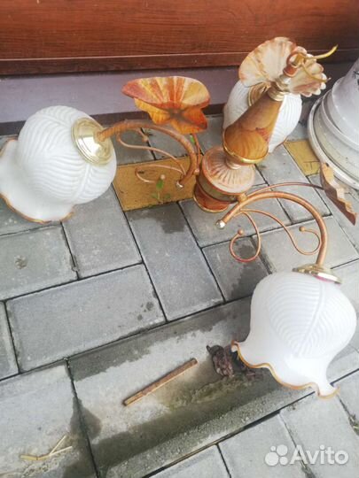 Люстра потолочная бу