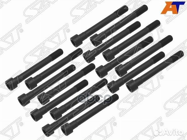 Болт ГБЦ (комплект) mitsubishi 6G72/6A13/6G73