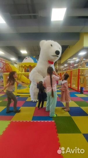 Белый мишка поздравление