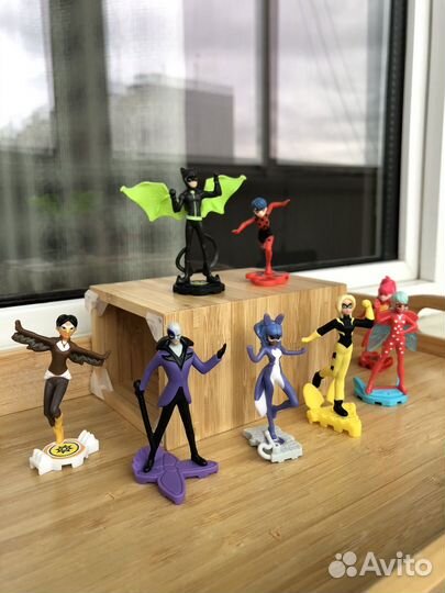 Леди Баг и супер Кот коллекция киндер (много )