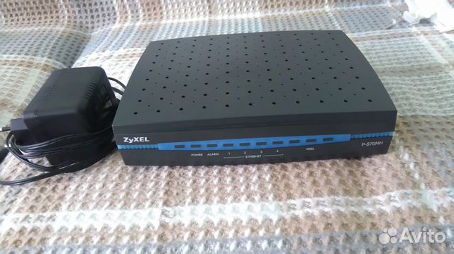 Модем vdsl2 zyxel P-870MH-C1 купить в Москве | Электроника | Авито