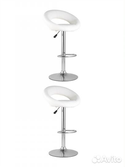 Стул барный Купер белый 2 шт
