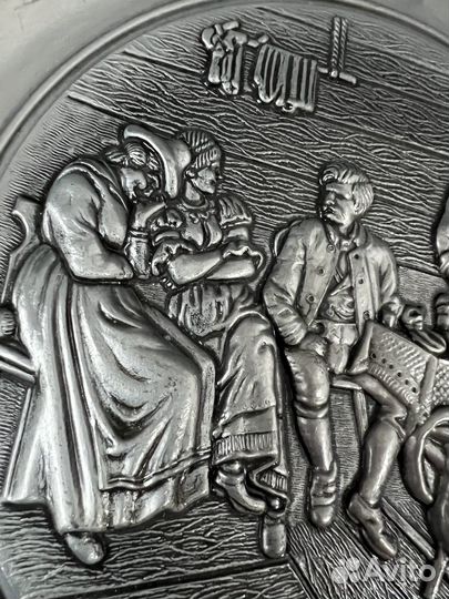 Тарелка оловянная, Германия