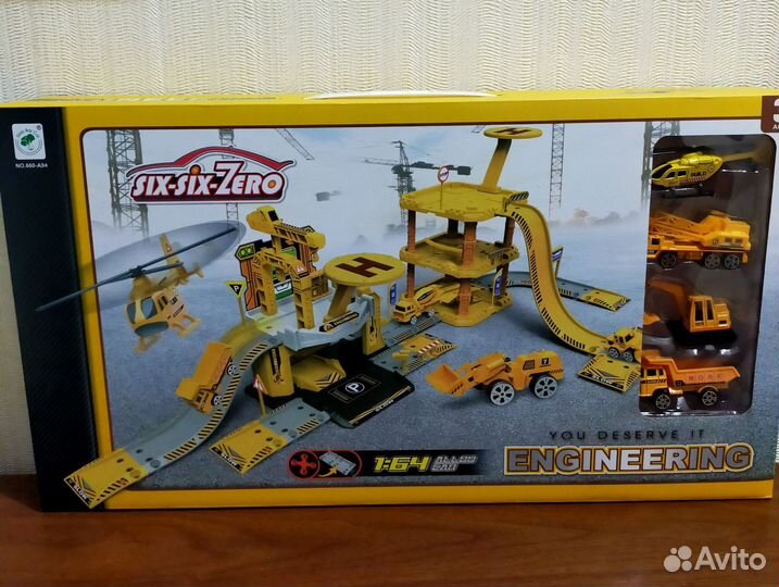 Игровой трек стройка