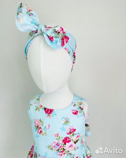 Платье для девочки с солохой 104 новое