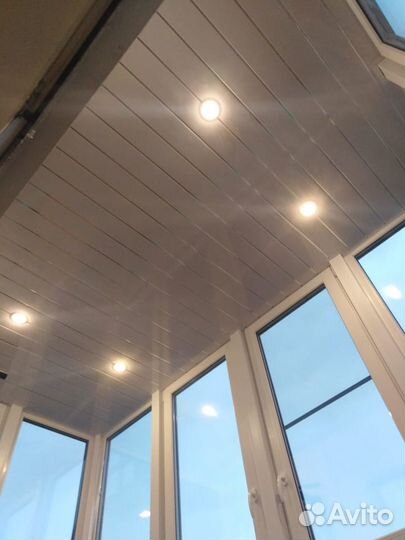 Отделка балконов, подоконники, откосы, сетки