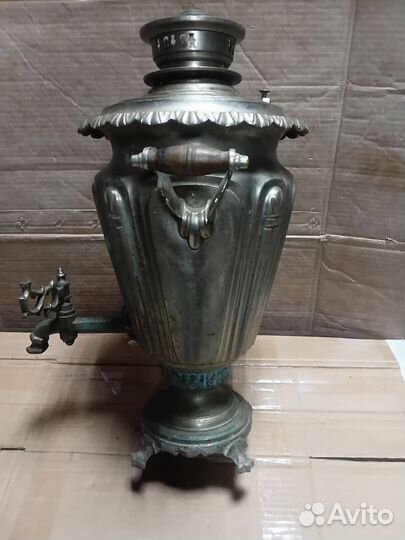 Самовар на дровах СССР 7л, литье