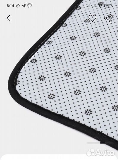 Мини коврики для ванной и туалета