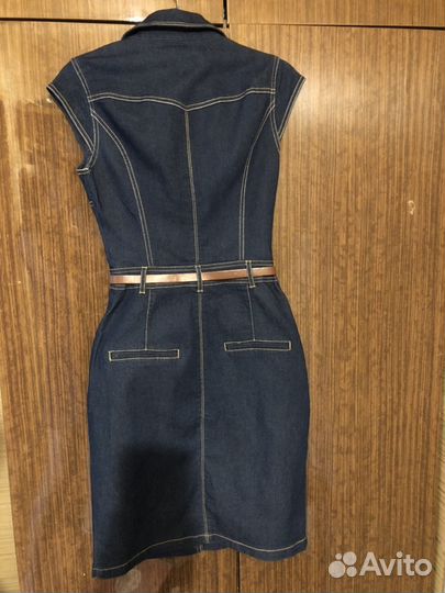 Джинсовое платье