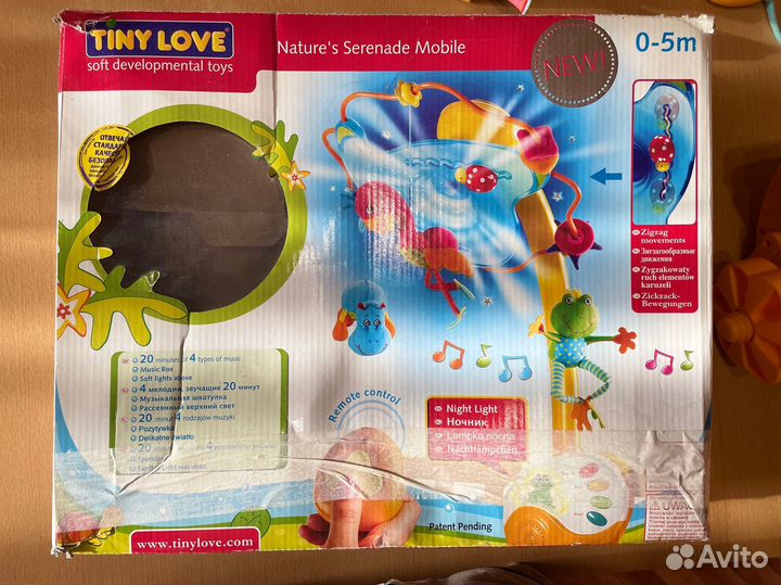 Мобиль на кроватку tiny love
