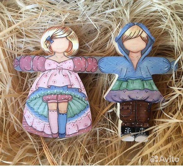 Куклы обереги. Неразлучники