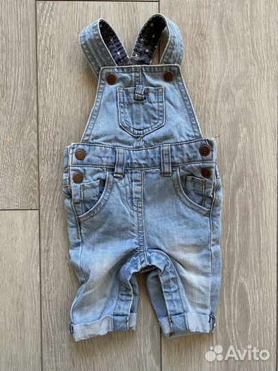 Комбинезон джинсовый детский 54 размер