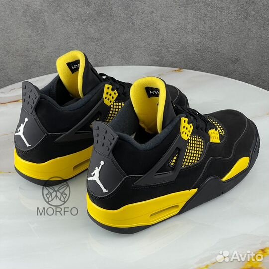 Кроссовки мужские nike air jordan 4 thunder