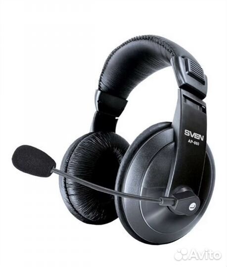 Наушники с микрофоном Sven AP-860MV кабель 2,0 м