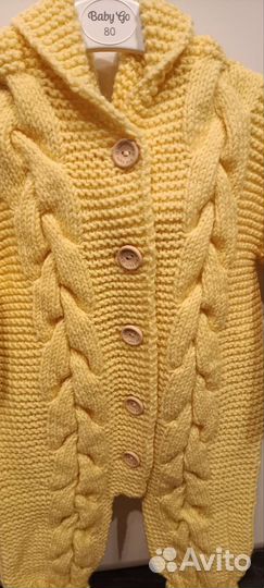 Вязаный комбинезон