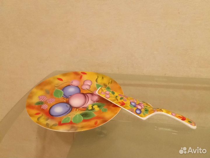 Новый набор для торта тортовница с лопаткой