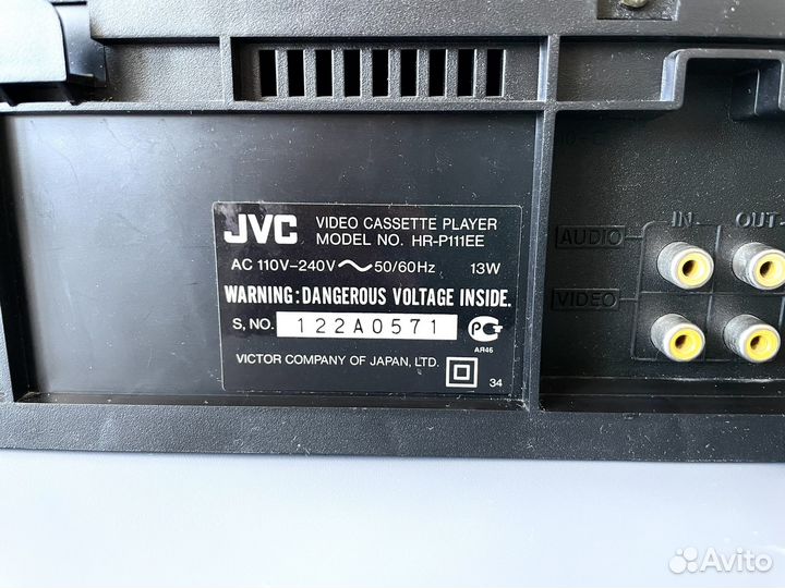 Видеомагнитофон jvc