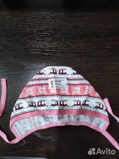 Чепчик для новорожденного